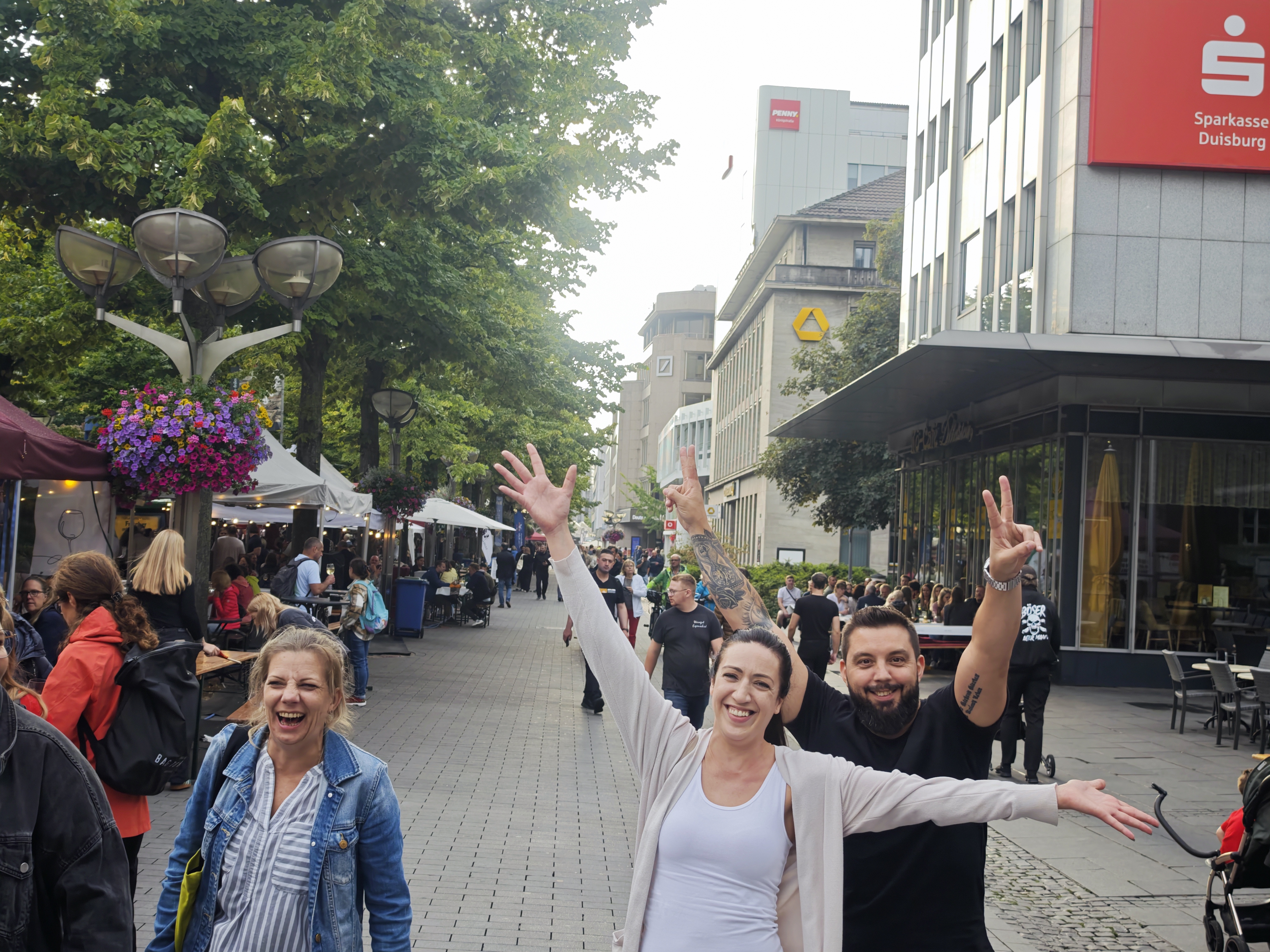 das Weinfest macht Spaß 